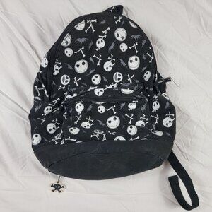 Disneyland Paris Nightmare Before Christmas Backpack Black White Halloween Camp